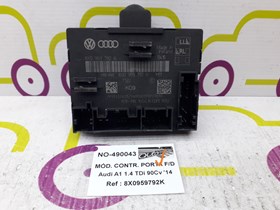 Controlo Portas  Audi A1 1.4 TDi 90 Cv de 2014 - Ref OEM :  8X0959792K